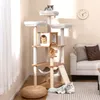 COSTWAY kočičí strom 168cm, kočičí strom velký, Náhled obrázku produktu 2