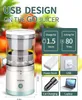 Přenosný odšťavňovač 400 ml USB, elektrický mini Náhled obrázku produktu 4