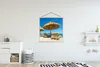 MuchoWow® Textilposter Strandkorb - Strand - Sonnenschirm - Produktbild-Vorschau 2