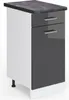 Küchenunterschrank Vicco R-Line Anthrazit Hochglanz 40 cm , Produktbild-Vorschau 1