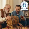Beczka dębowa MB 10L wykonana z naturalnego drewna - beczka Podgląd zdjęcia produktu 5