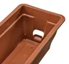 2x Blumenkasten 100cm Balkonkasten mit Wasserspeicher Produktbild-Vorschau 5