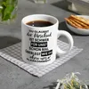 Abschied Kollege Kaffeebecher mit Spruch Wie kommst du ohne Produktbild-Vorschau 8