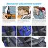50L turistický batoh, vodoodpudivý kempingový batoh, batoh Náhled obrázku produktu 6