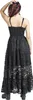 Gothicana by EMP Damen schwarzes Sommerkleid mit Produktbild-Vorschau 6