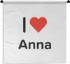 MuchoWow® Wandteppich Wandbehang Ich liebe - Anna - Mädchen Produktbild-Vorschau 1