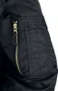 A close-up of a black jacket pocket with a zipper. Náhľad obrázku produktu