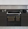 GURARI E 913 DF RU BL Induktions Standherd 90 cm+GCH 286 BL Produktbild-Vorschau 2