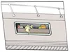 Półka boczna ABS biała 540 x 244 x 120 mm, 1 szt Podgląd zdjęcia produktu 3