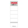 Etichetta dorsale Herlitz, per raccoglitore, retrattile, 8 Anteprima dell’immagine prodotto 1