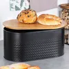 Vilde Brotkasten Brotkorb Brotbehälter aus Stahl mit Produktbild-Vorschau 3