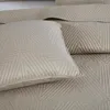 Dekorative Mikrofaser Kissenhülle Trio 50x70 cm in Beige - Produktbild-Vorschau 1