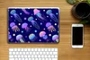 MuchoWow® Laptop Aufkleber Sticker Cover Quallen - Neon - Produktbild-Vorschau 2