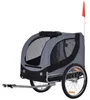 PawHut Fahrradanhänger Hundeanhänger Hunde Fahrrad Tier Produktbild-Vorschau 1