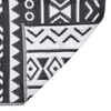 Design Outdoor-Teppich Schwarz 120x180 cm PP, Produktbild-Vorschau 4