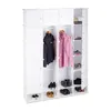 relaxdays 10021977_49 relaxdays Kleiderschrank transparent Podgląd zdjęcia produktu 1