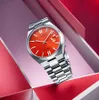 Citizen Tsuyosa Automatique Cadran rouge 40 mm Acier Voir les images du produit 4