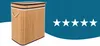 Ruhhy 24269 Dubbele wasmand van bambus, lichtbruin Productafbeelding-voorbeeld 19
