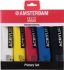 AMSTERDAM Acrylfarben Set Primärfarben 5x120ml Malfarben Produktbild-Vorschau 3
