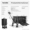 tectake® Bollerwagen SmartRider Inklusive Einlegeboden, Produktbild-Vorschau 5