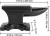 VEVOR Enclume de forge en fonte Enclume simple corne 11kg Voir les images du produit 15