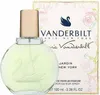 A bottle of Vanderbilt Jardin a New York Eau de Parfum for women, with its packaging in the background. Voir les images du produit