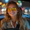 GKA Pilotenbrille Nachtsichtbrille für Autofahrer schwarzer Produktbild-Vorschau 5