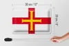 Blechschild Flagge Guernsey 30x20cm Flag of Guernsey Produktbild-Vorschau 5