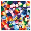 Colorations Bastel Pompons Regenbogen gestreift - 180 Stück Produktbild-Vorschau 3