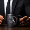 Odin Wikingergott Amulett Tasse schwarz in Schwarz Produktbild-Vorschau 5