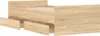 vidaXL Bettgestell mit Schubladen Sonoma-Eiche 90x200 cm Produktbild-Vorschau 4