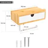 3-in-1 Toilettenpapierhalter, integrierter Schublade Ideal Produktbild-Vorschau 2