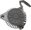 A black and gray pull starter for a lawnmower, shown against a white background. Anteprima dell’immagine prodotto