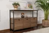 Skye Decor, Solace - Venezia Walnut, Black, konzola, orech, Náhľad obrázku produktu 2