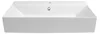 Isvea SISTEMA keramische wastafel, 70x42 cm, wit Productafbeelding-voorbeeld 5