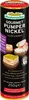 A cylindrical package of Mestemacher Gourmet Pumpernickel with images of food presentations. Produktbild-Vorschau
