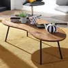 WOHNLING Design Couchtisch KASI Sheesham Produktbild-Vorschau 1