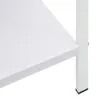 VidaXL 288224, Biały, 4 pół., Stal, Drewno, 15 kg, 60 kg Podgląd zdjęcia produktu 6