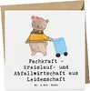 Mr. & Mrs. Panda faltkarte Fachkraft - Kreislauf- und Produktbild-Vorschau 1