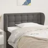 vidaXL Kopfteil mit Ohren Grau 103x23x78/88 cm Kunstleder - Produktbild-Vorschau 2