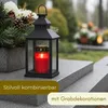 6er Grablichter LED Batteriebetrieben Set Grabkerzen für Produktbild-Vorschau 4