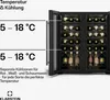 Klarstein Shiraz Weinkühlschrank 2 Zonen - 36 Flaschen, Produktbild-Vorschau 4