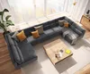 DELIFE Wohnlandschaft Elio XL 400x185 cm Mikrofaser Produktbild-Vorschau 4