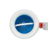 A close-up, top-down view of a swimming pool skimmer basket. Produktbild-Vorschau
