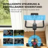 JASPORT A3 Leises Heimtrainer Fahrrad,  LED-Monitor, Produktbild-Vorschau 2