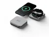 A wireless charger for a phone and a smartwatch. Voir les images du produit