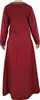 Mittelalter Kleid langarm Rot, mit Borte "Sigyn" M Produktbild-Vorschau 12