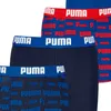 PUMA Jungen Boxer Shorts, 6er Pack - Everyday Logo Print Produktbild-Vorschau 3
