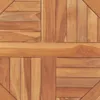 vidaXL Tischplatte Massivholz Teak Rund 2,5 cm 60 cm Produktbild-Vorschau 4