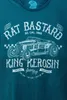 King Kerosin T-Shirt Rat Bastard Watercolour Blue-S Produktbild-Vorschau 3